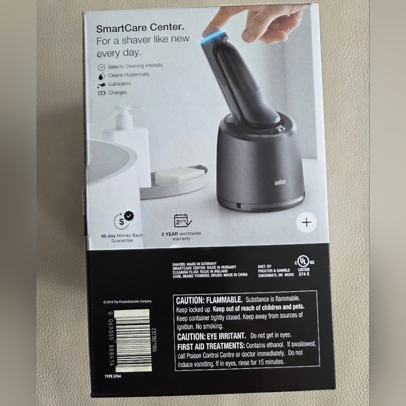 NWB -Braun Series 7 7075cc Electric Shaver with SmartCare Center Made in Germany - Picture 5 of 14